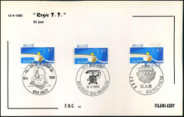 FDC Filami  - 1969 - 50 Jaar Regie T.T. - 1971-1980