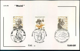 FDC Filami  - 1951/53 - Muziek - 1971-1980