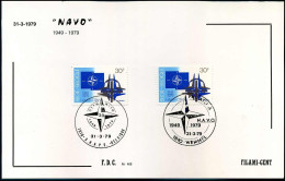 FDC Filami  - 1927 - NAVO 30 Jaar - 1971-1980