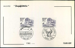 FDC Filami  - 1912 - Jeugdfilatelie - 1971-1980