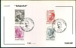 FDC Filami  - 1877/80 - Solidariteit, Personaliteiten - 1971-1980