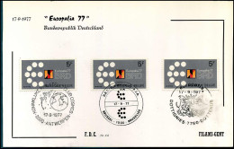 FDC Filami  - 1867 - Europalia 77, Bundesrepublik Deutschland - 1971-1980