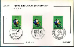 FDC Filami  - 1851 - 30ste Internationaal Juniorentornooi UEFA - 1971-1980