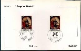 FDC Filami  - 1827 - Jeugdfilatelie - 1971-1980