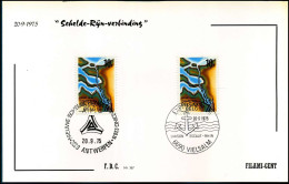 FDC Filami  - 1780 - Schelde-Rijn Verbinding - 1971-1980
