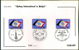FDC Filami  - 1732 - Rotary International In België - 1971-1980