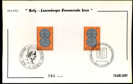FDC Filami  - 1616 - Belgisch Luxemburgse Economische Unie - 1971-1980