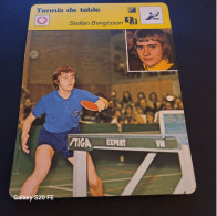 Sport Tennis De Table ** Ping-Pong  **   Stellan Bengtsson - Sport