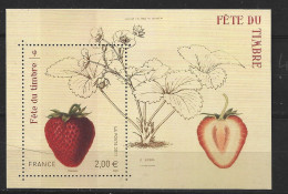 FRANCE N° F 4535 FETE DU TIMBRE FRAISIER RUBIS 2 NUANCES DIFFERENTES - Unused Stamps