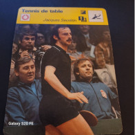 Sport Tennis De Table ** Ping-Pong  **   Jacques Secrétin - Sport