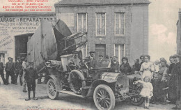 Saulieu (Côte-d'Or) - Fêtes D'Aviation 11-12 Août 1912 - Après Sa Chute L'Avion De Graziolli Remorqué Par Une Automobile - Saulieu