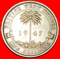 * GREAT BRITAIN: BRITISH WEST AFRICA  1 SHILLING 1947H! GEORGE VI (1937-1952)  · LOW START · NO RESERVE! - Kolonien