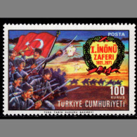 AS0202 Turkey 1971 Historical Battle Flag 1V MNH - Ongebruikt