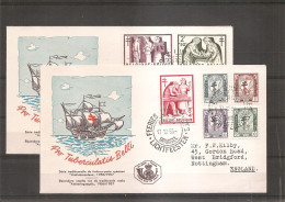 Belgique ( 998/1004 Sur 2 FDC à Voir) - 1951-1960