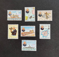 (Tv) Macao Macau Angola Guine Mozambique Timor OMNIBUS Set 1969 Gago Coutinho - MNH - Unused Stamps