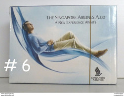 One Deck Of Sealed Poker Playing Card - Singapore Airlines A 330 (# 6) - Playing Cards (classic)