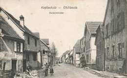 Kestenholz , Châtenois * 1909 * Hauptstrasse * Enfants Villageois - Chatenois