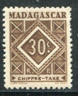 MADAGASCAR- Taxe Y&T N°32- Neuf Sans Charnière ** - Timbres-taxe