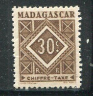 MADAGASCAR- Taxe Y&T N°32- Neuf Sans Charnière ** - Timbres-taxe