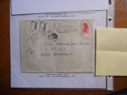 Tarif Du 1-8-86 : Lettre De Plombières-les-Bains - 1960-.... Brieven & Documenten