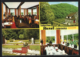 AK Hattingen-Niederelfringhausen, Landgasthaus Huxel, Felderbachstrasse 9, Mit Minigolf  - Hattingen