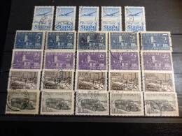 OLDER FINLAND Lot - 5x5 Used Stamps From The Early 1900's - Verzamelingen
