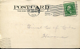 X1468 U.s.a. Card Circuled 1914 From National Bank Of Commerce Of Lincoln, Nebr. Aug 3, 1914 - Storia Postale