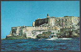 (PAN)  CP Photo:Herbert E.Miller-Castillo San Felipe Del Morro Guarding The Entrance To Old San Juan Puerto Rico.unused - Schlösser