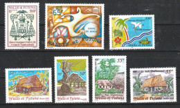 Wallis Et Futuna YT 568/574 Pompallier, Cases En Fale,  N** - Unused Stamps