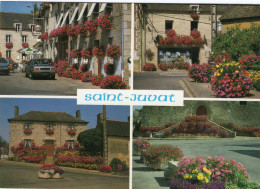 - 22 - SAINT-JUVAT. - Village Fleuri - Prix Européen 1991 - Photo: Ch. RAMART; - Scan Verso - - Saint-Juvat