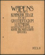 Album De Vignette "wapens Van Het Koninkrij Belgie / Armoiries Du Royaume De Belgique" (Café Hag, Koffie Hag) Non Relié - Erinnophilie - Reklamemarken [E]