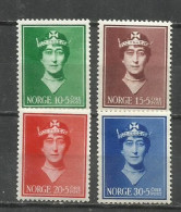 9558-SERIE COMPLETA NORGE NORUEGA 1939 Nº 195/198 REAleza - Unused Stamps