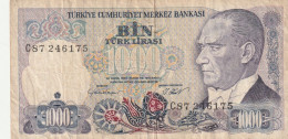 BANCONOTA TURCHIA 1000 VF (XP696 - Türkei