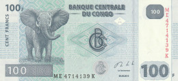 BANCONOTA CONGO 100 UNC (XP624 - Unclassified