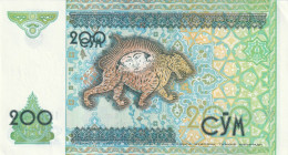 BANCONOTA UZBEKISTAN 200 UNC (XP622 - Usbekistan
