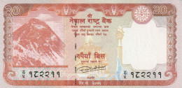 BANCONOTA NEPAL 20 UNC (XP606 - Nepal