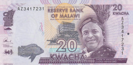 BANCONOTA MALAWI 20 UNC (XP601 - Malawi