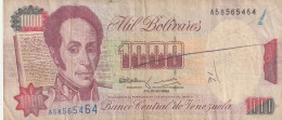 BANCONOTA VENEZUELA 1000 VF (XP584 - Venezuela