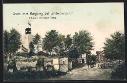 AK Bad Salzgitter-Lichtenberg, Gasthof Zum Burgberg Von H. Semp  - Salzgitter