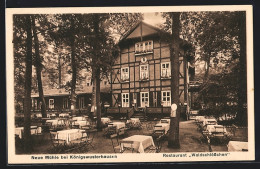AK Neue Mühle / Königs Wusterhausen, Restaurant Waldschlösschen  - Wusterhausen