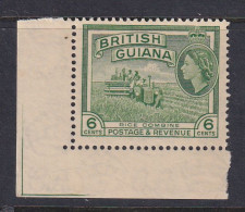 British Guiana: 1954/63   QE II - Pictorial   SG336     6c   Yellow-green   MH - Guyana Britannica (...-1966)