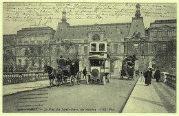 75 - B19189CPA - PARIS - ARR. 06 - Le Pont Des Saint Peres - Un Autobus - Très Bon état - PARIS - District 06