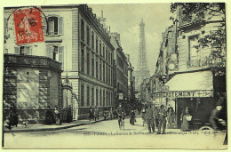 75 - B19195CPA - PARIS - ARR. 07 - Le Bureau De Recrutement, Rue Saint DOMINIQUE - Très Bon état - PARIS - Arrondissement: 07