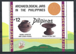 Philippines Archeological Jars Nice Sheet Very Fine MNH 1995 - Philippinen