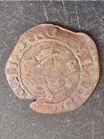 16 Cen. Spanish Santo Domingo 4 Maravedi. Rare First American Coinage! - Dominicaine