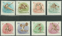 F-EX50475 HUNGARY MNH 1956 MELBOURNE OLYMPIC GAMES FENCING BASKET EQUESTRIAN SOCCER.  - Sommer 1956: Melbourne