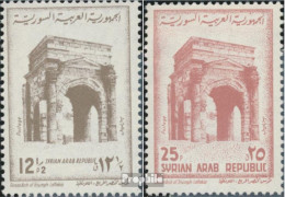 Syrien 773-774 (kompl.Ausg.) Postfrisch 1961 Triumphbogen - Syria