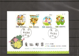 Taiwan-Formose - Enfants  ( FDC De 1992 à Voir) - FDC