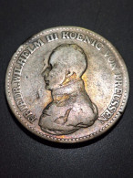 1818 D Germany Prussia Silver Thaler - Taler & Doppeltaler
