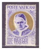 VATICANO - 1951 - Beatificazione Di Papa Pio X  Lire 6  ** - Neufs